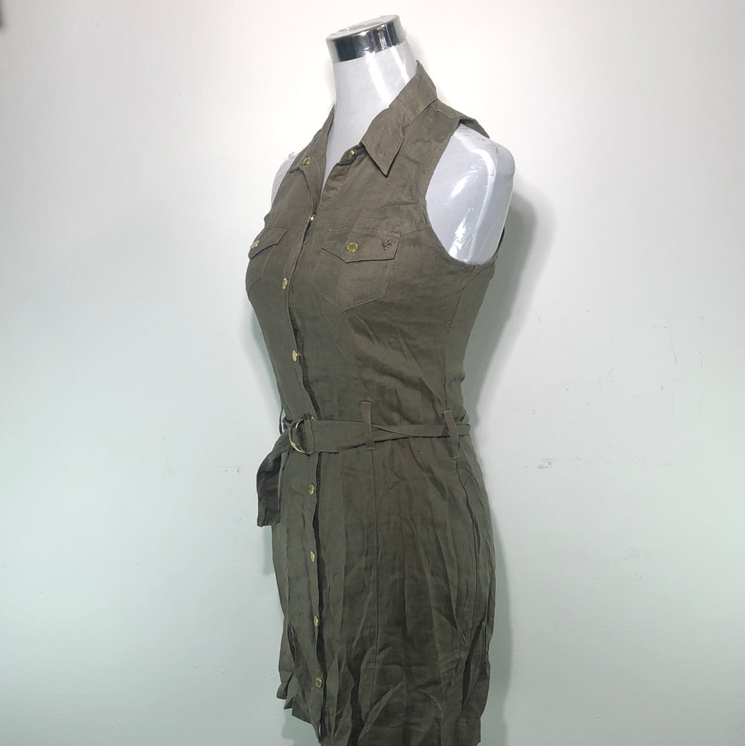 Vestido Verde Militar Guess
