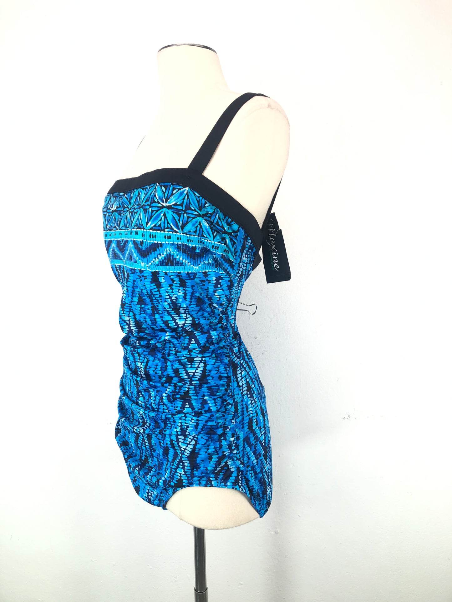 Traje de Baño Azul de Floral Maxine