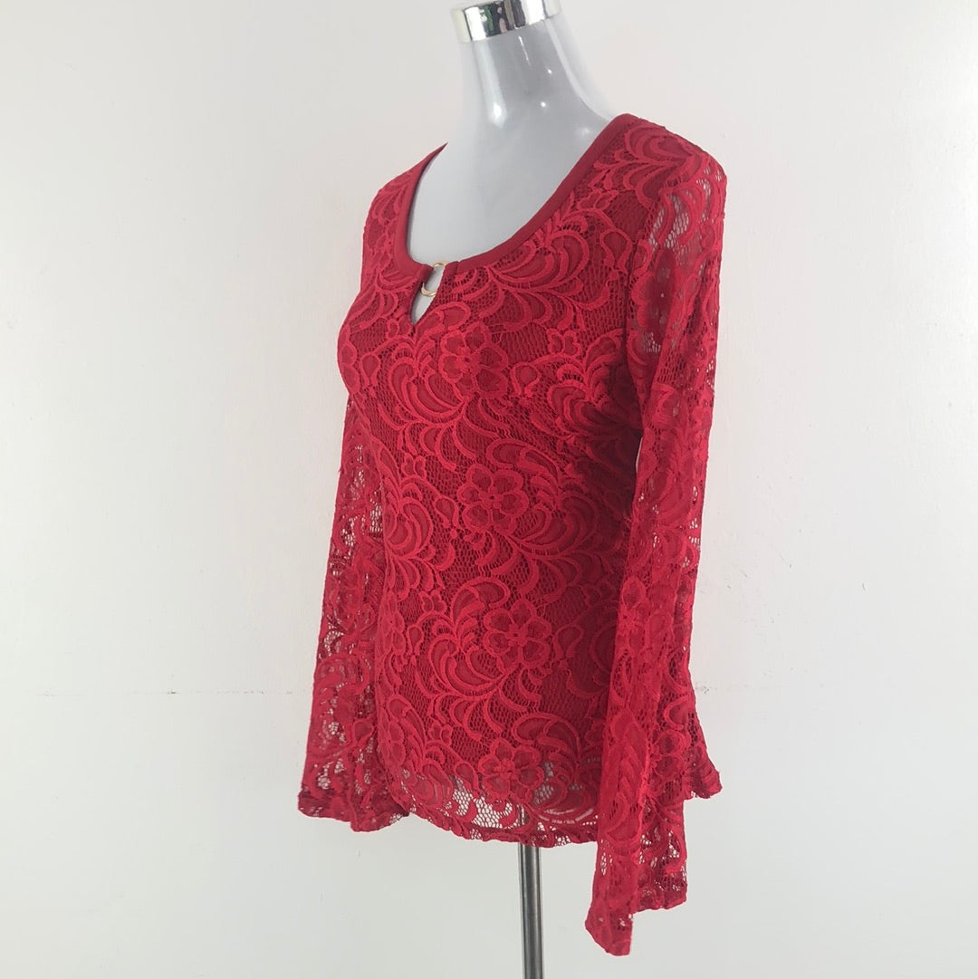 Blusa Rojo Luna Rae