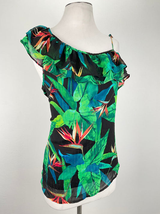 Blusa Verde Floral Ana
