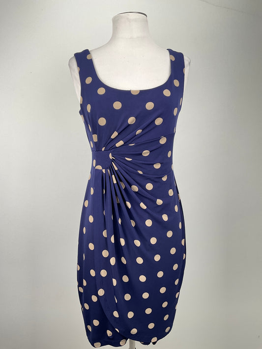 Vestido Azul Con lunares Dressbarn