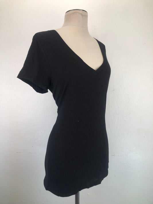 Camiseta Negro Forever 21