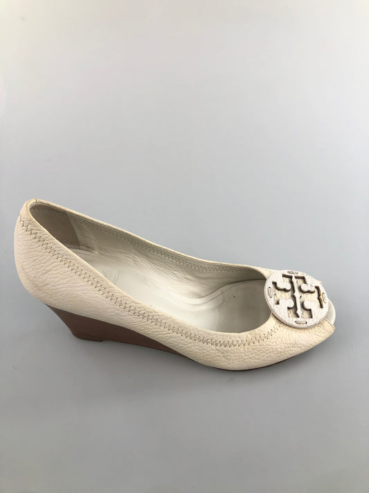 Zapatos Blanco de Plataforma Tory Burch