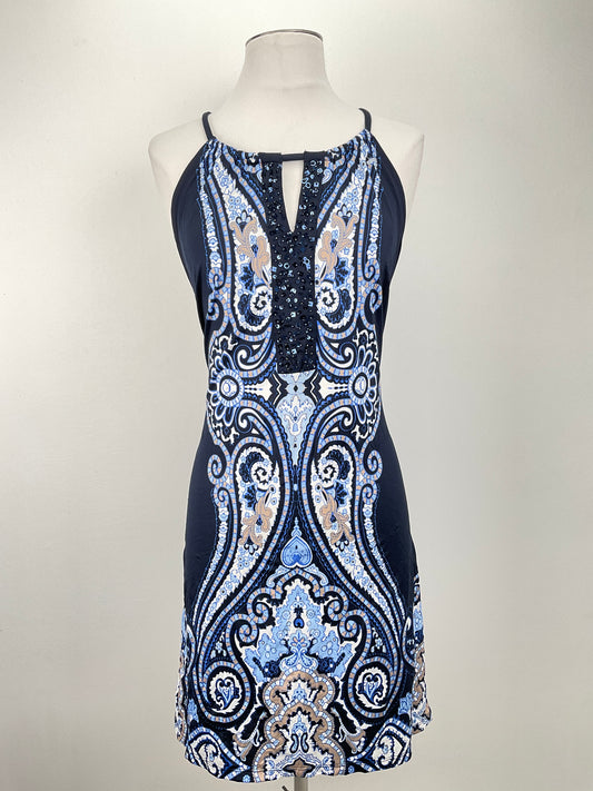 Vestido Azul marino Floral International Concepts