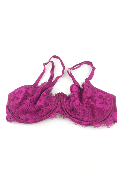 Brasier Morado Floral Victoria's Secret
