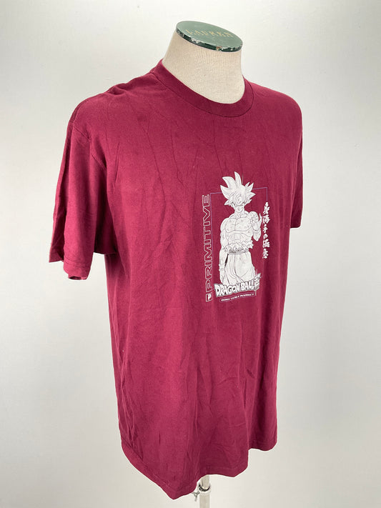 Camiseta Rojo vino Dragon Ball