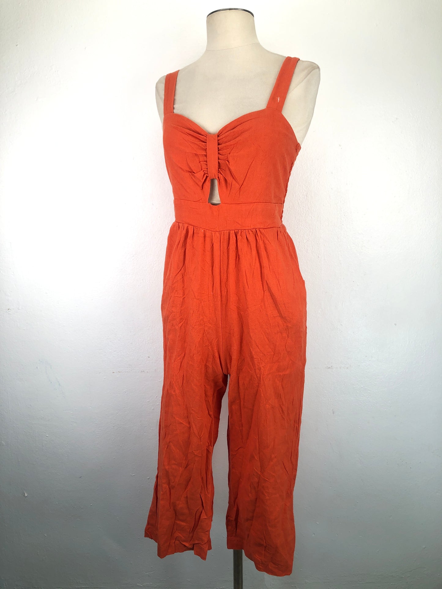 Enterizo Naranja Monteau Los angeles