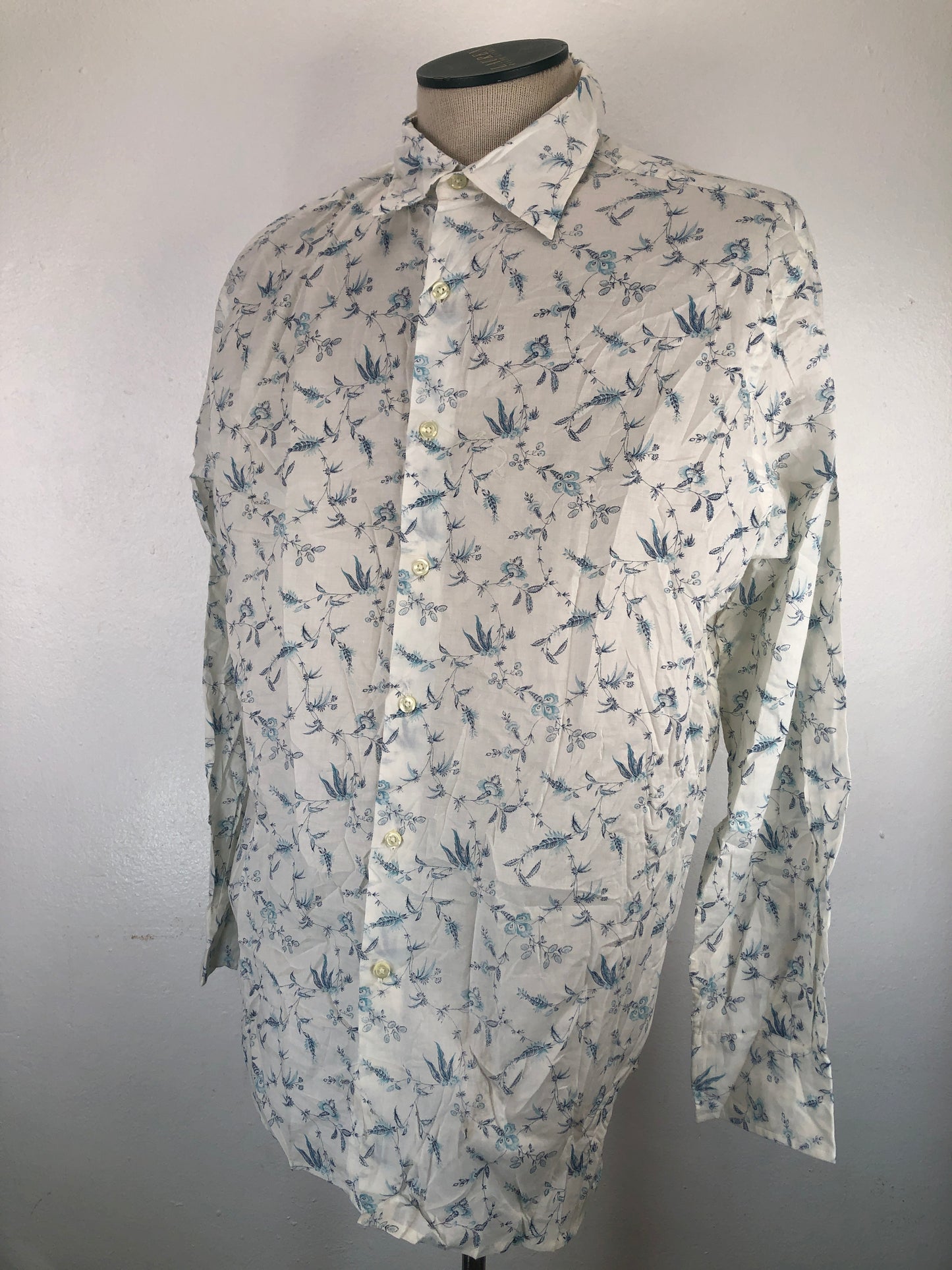 Camisa Blanco Floral Perry Ells