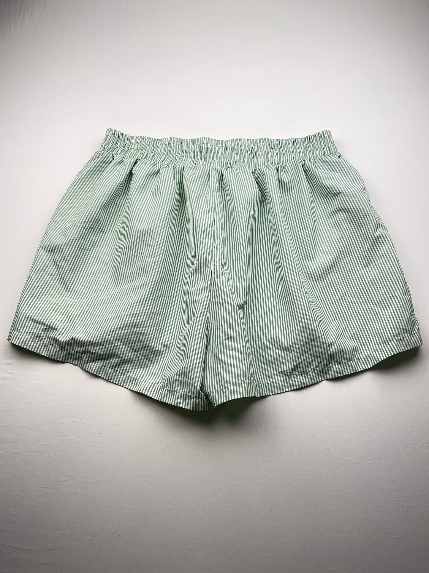 Boxer Verde de Rayas Shein