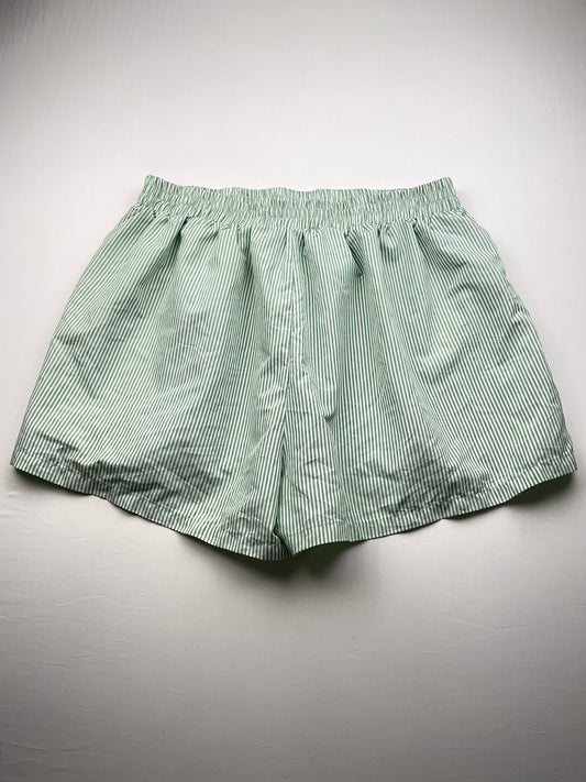 Boxer Verde de Rayas Shein