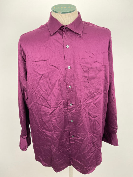 Camisa Rojo vino Geoffrey Beene
