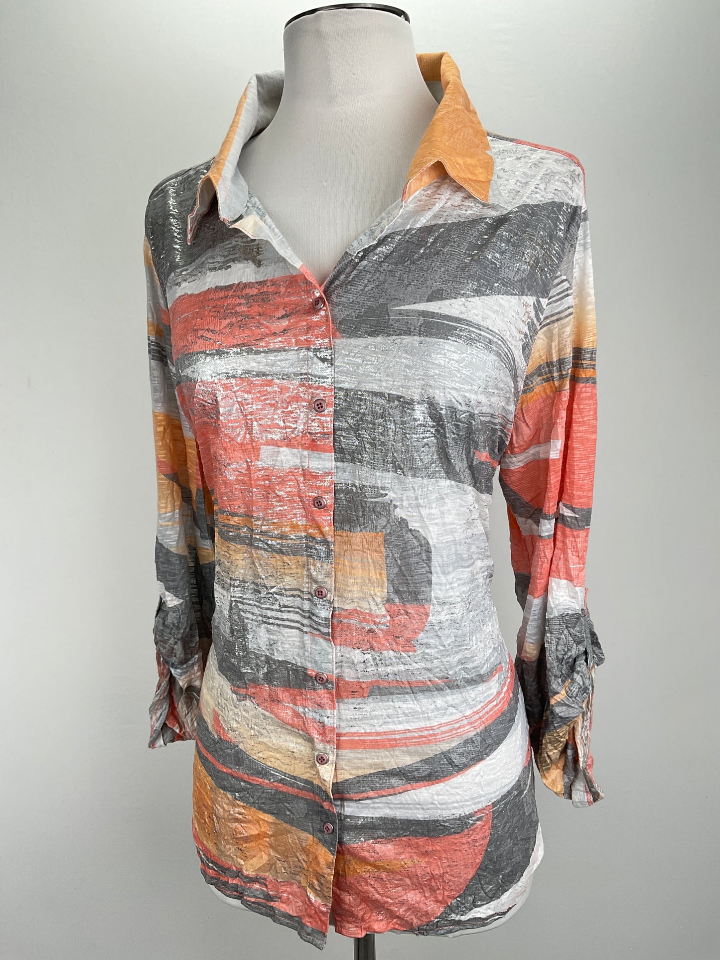 Camisa Multicolor David Cline