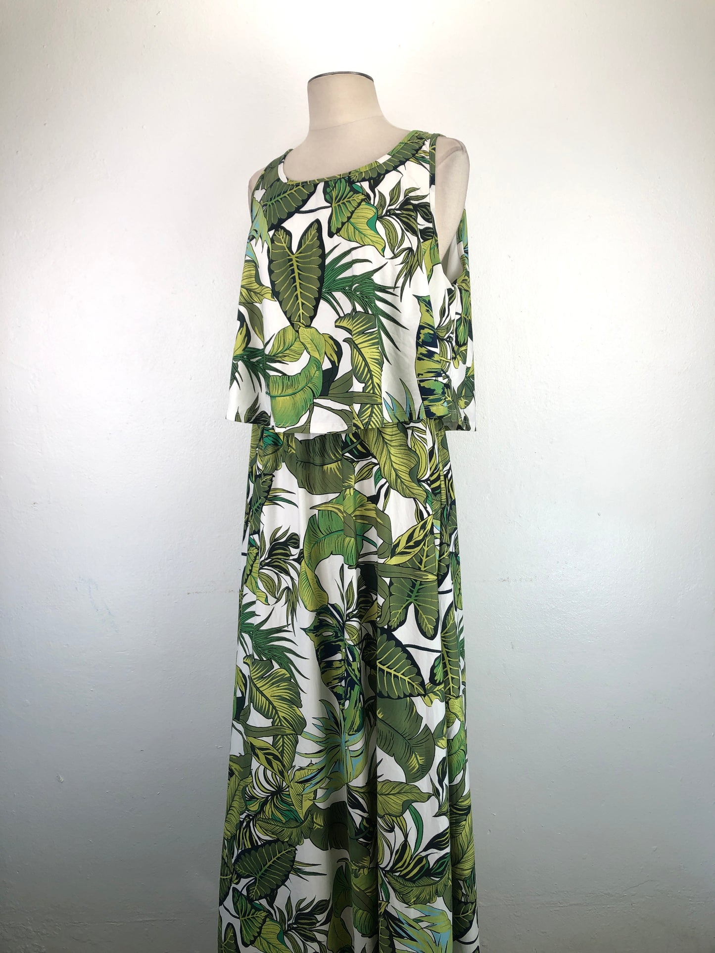 Vestido Blanco De flores Variangis