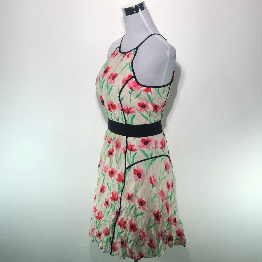 Vestido Blanco de Flores Alilly