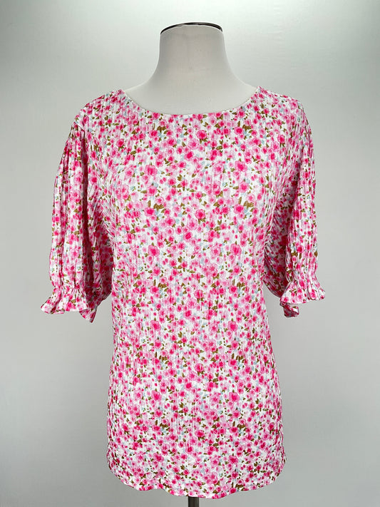Blusa Rosado Floral Zeagoo