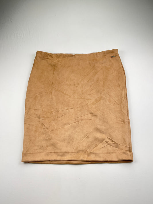 Falda Marron Tahari