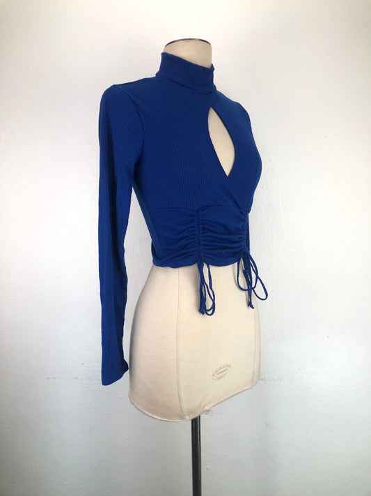 Blusa Azul Fashion Nova