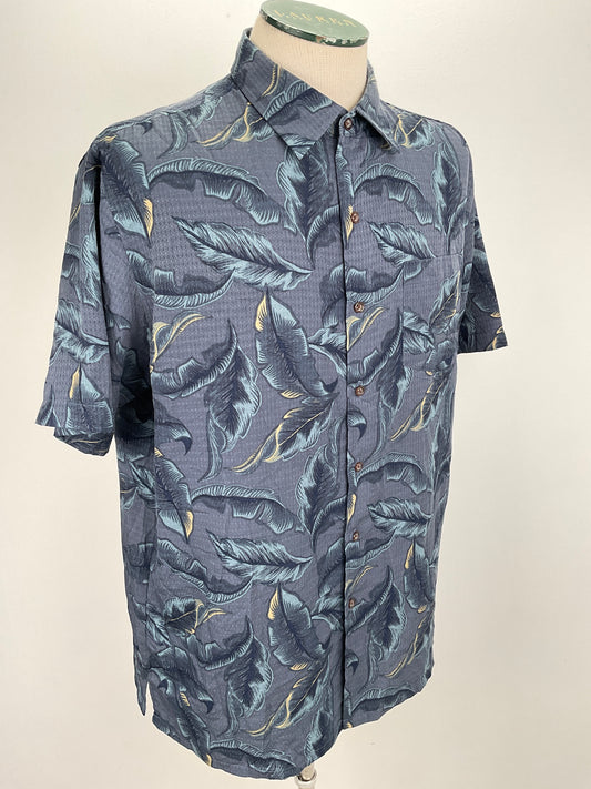 Camisa Gris Floral Croft Barrow