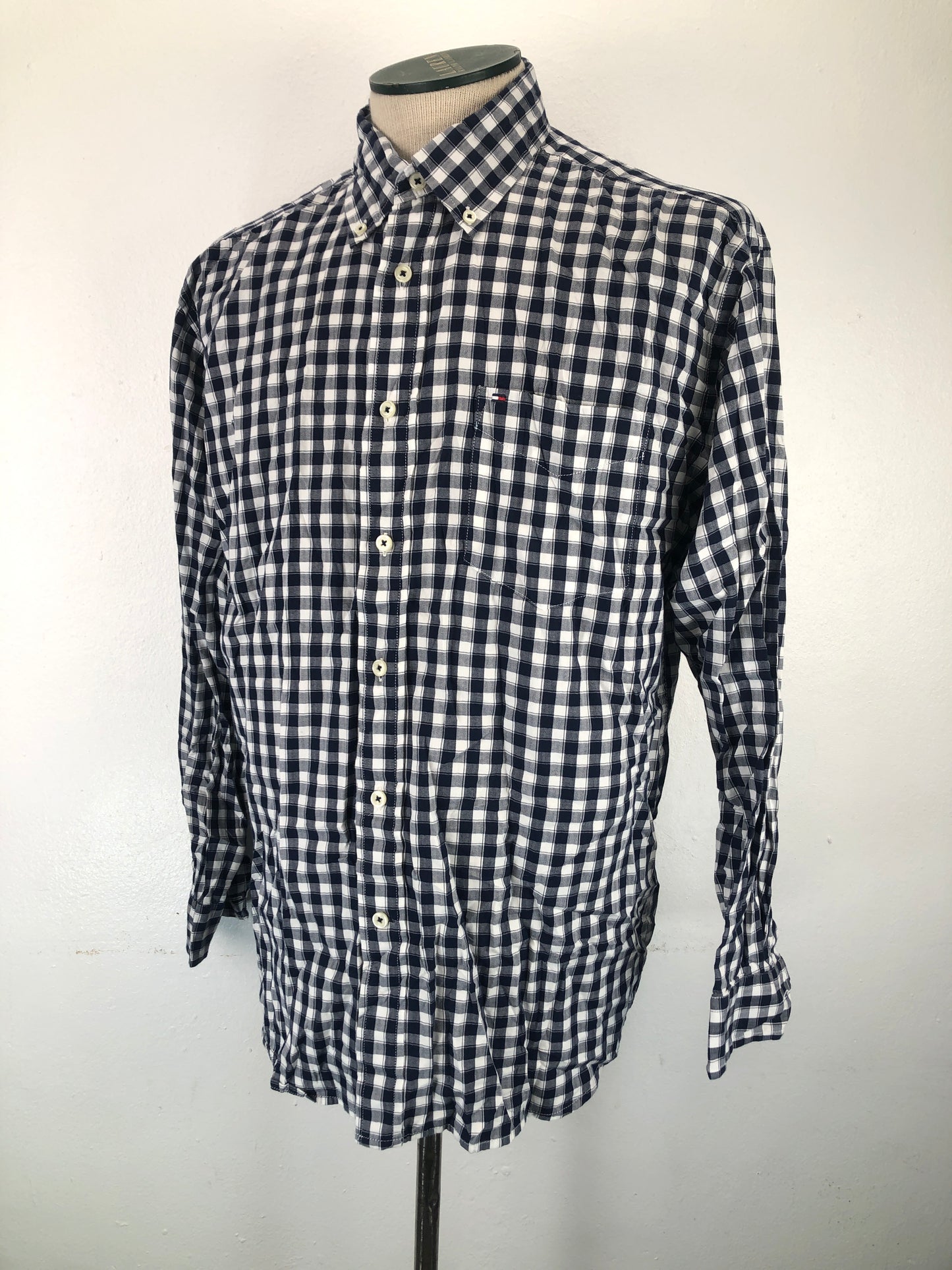 Camisa Azul marino de Cuadro Tommy Hilfiger