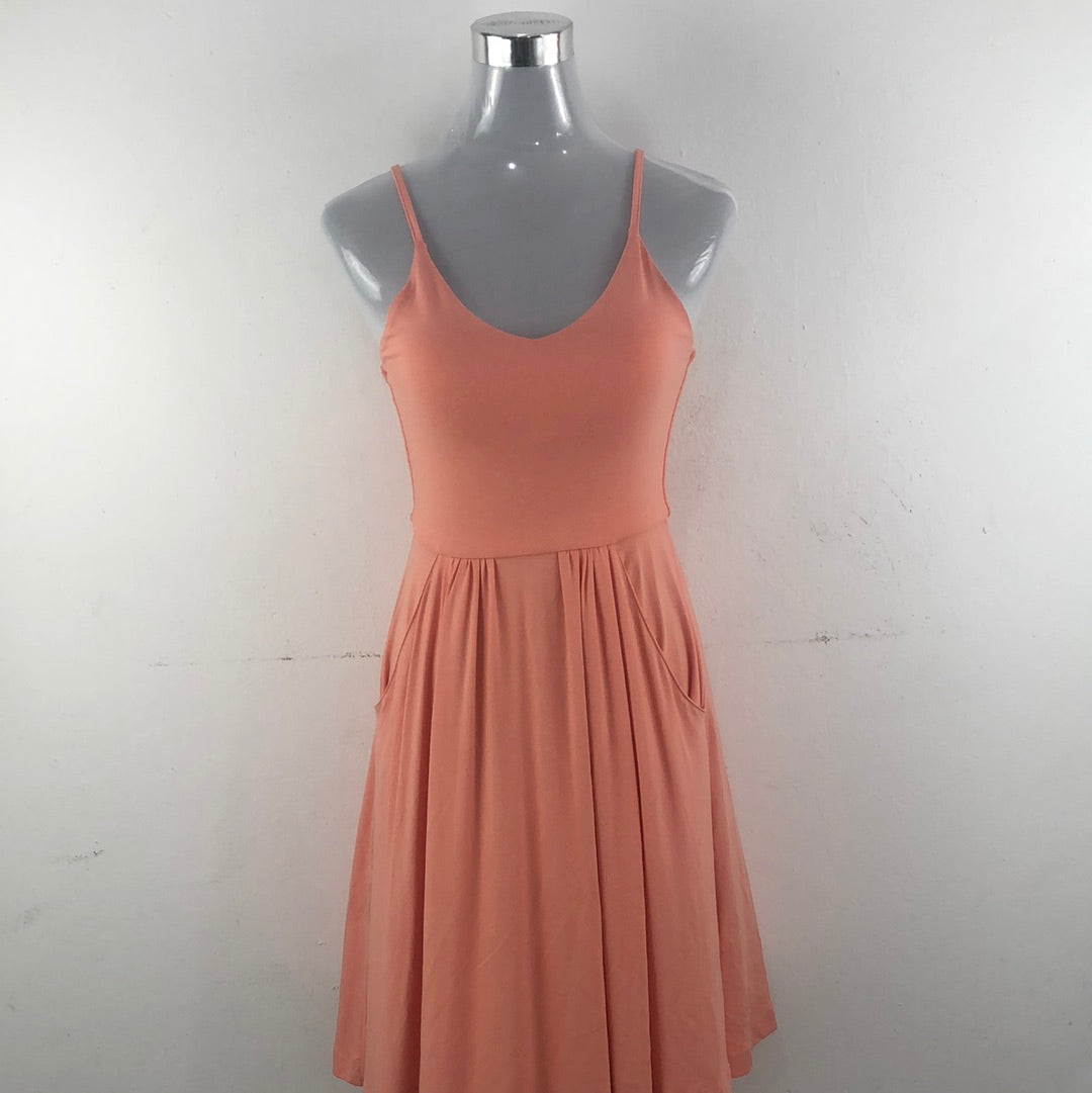 Vestido Naranja Cynthia Rowley