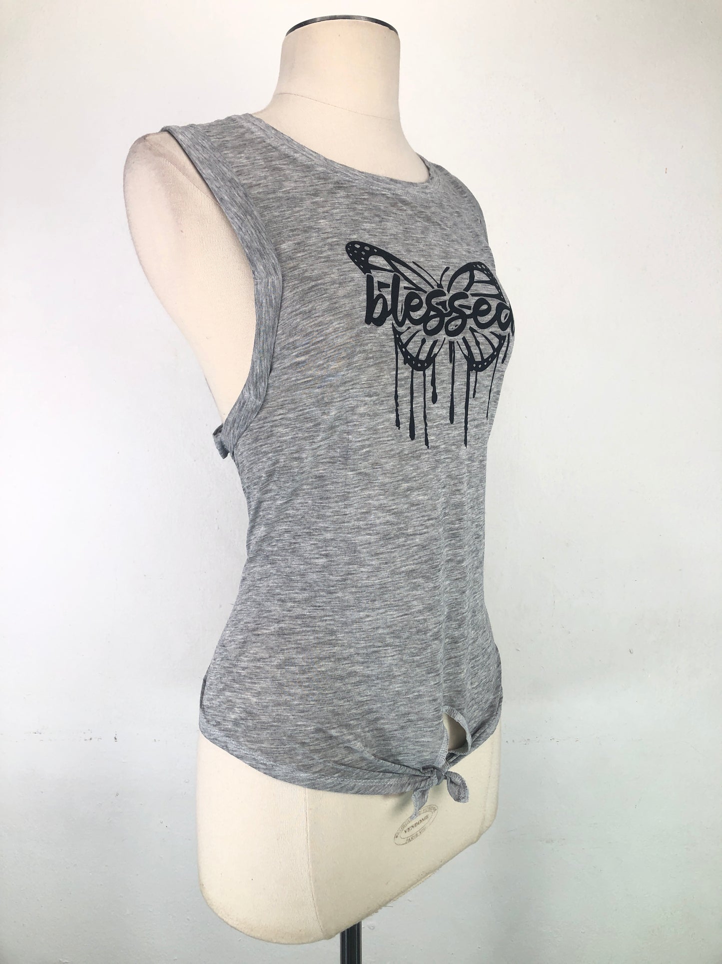 Blusa Gris Derek Heart