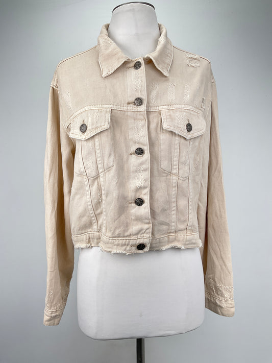 Chaqueta Jeans Crema Mustard seed