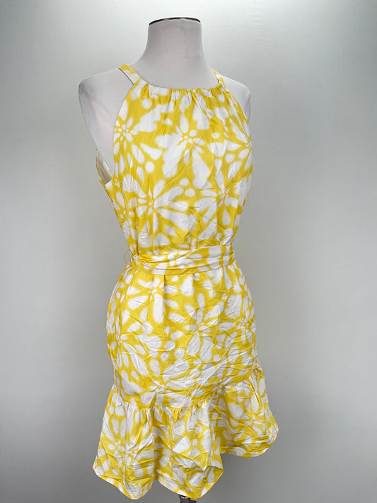Vestido Amarillo Banana Republic