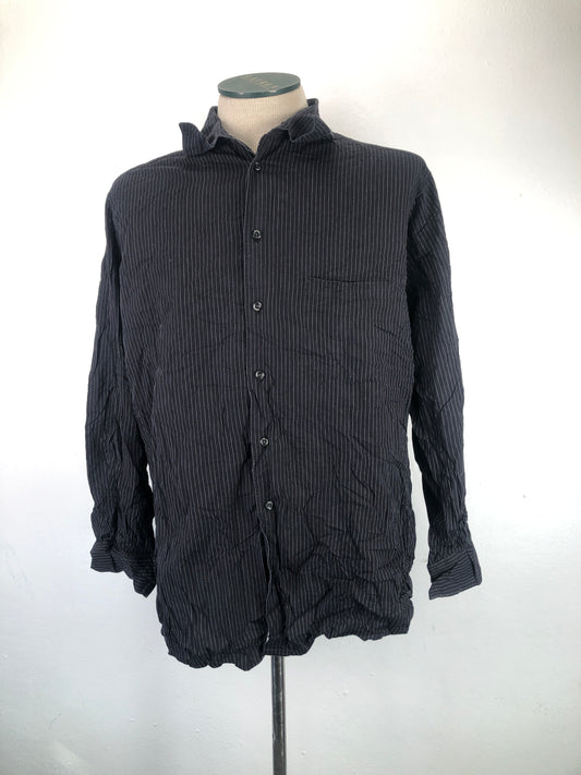 Camisa NegroDe Rayas Alfani