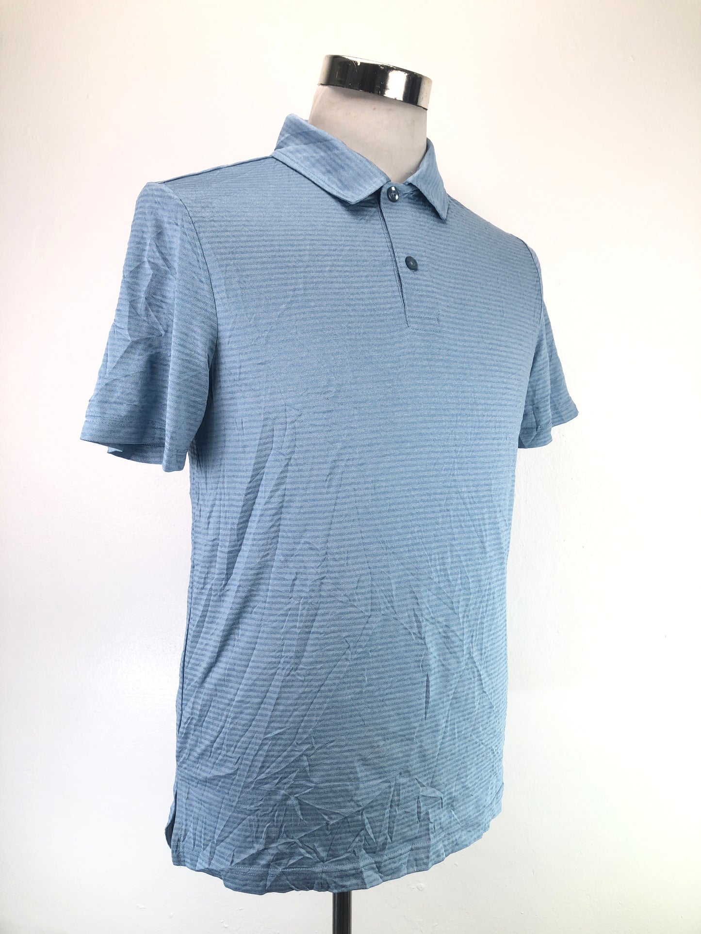 Camiseta Azul claro de Rayas Deportivo Cool