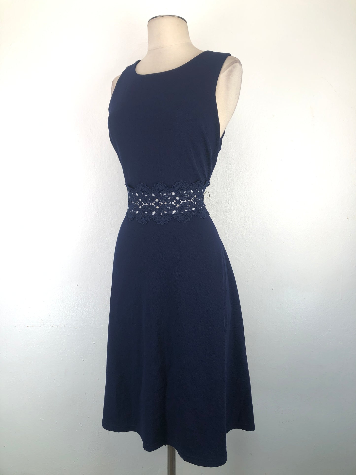 Vestido Azul Marino Livtiv