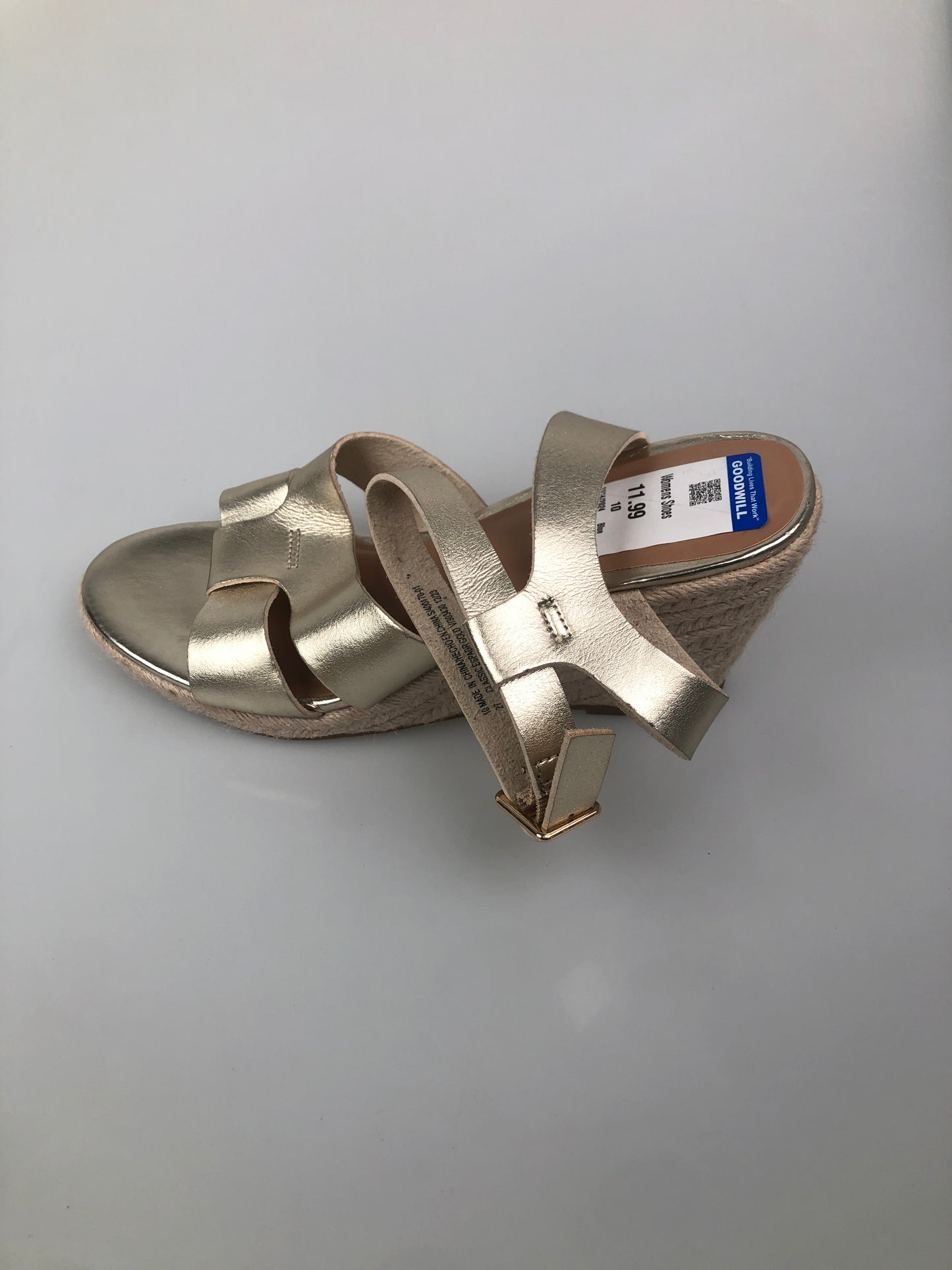 Zapatilla Dorado Plataforma Old Navy