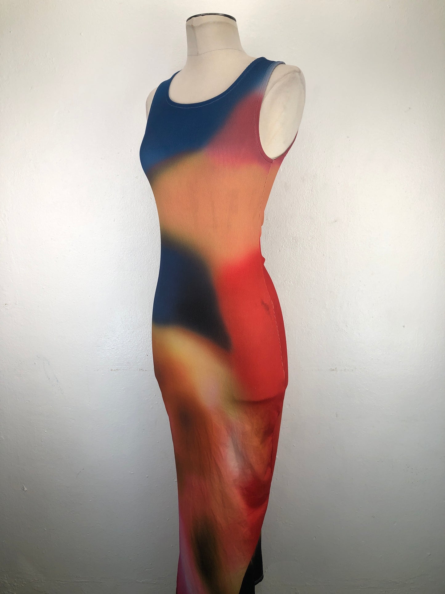 Vestido Multicolor Micas