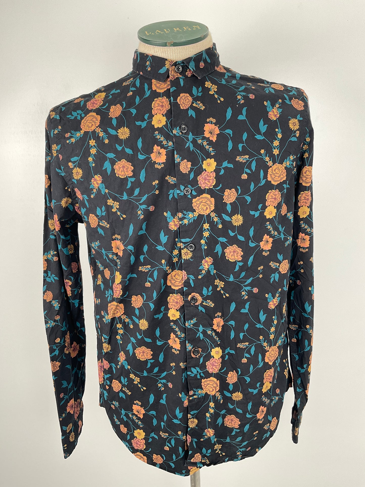 Camisa Negro Floral J.Ferrar