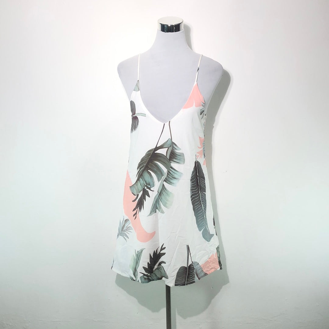 Vestido Blanco de Flores Shein