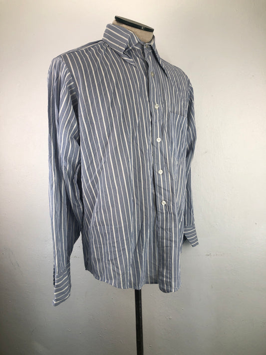 Camisa Gris De Rayas T.M jEWIN