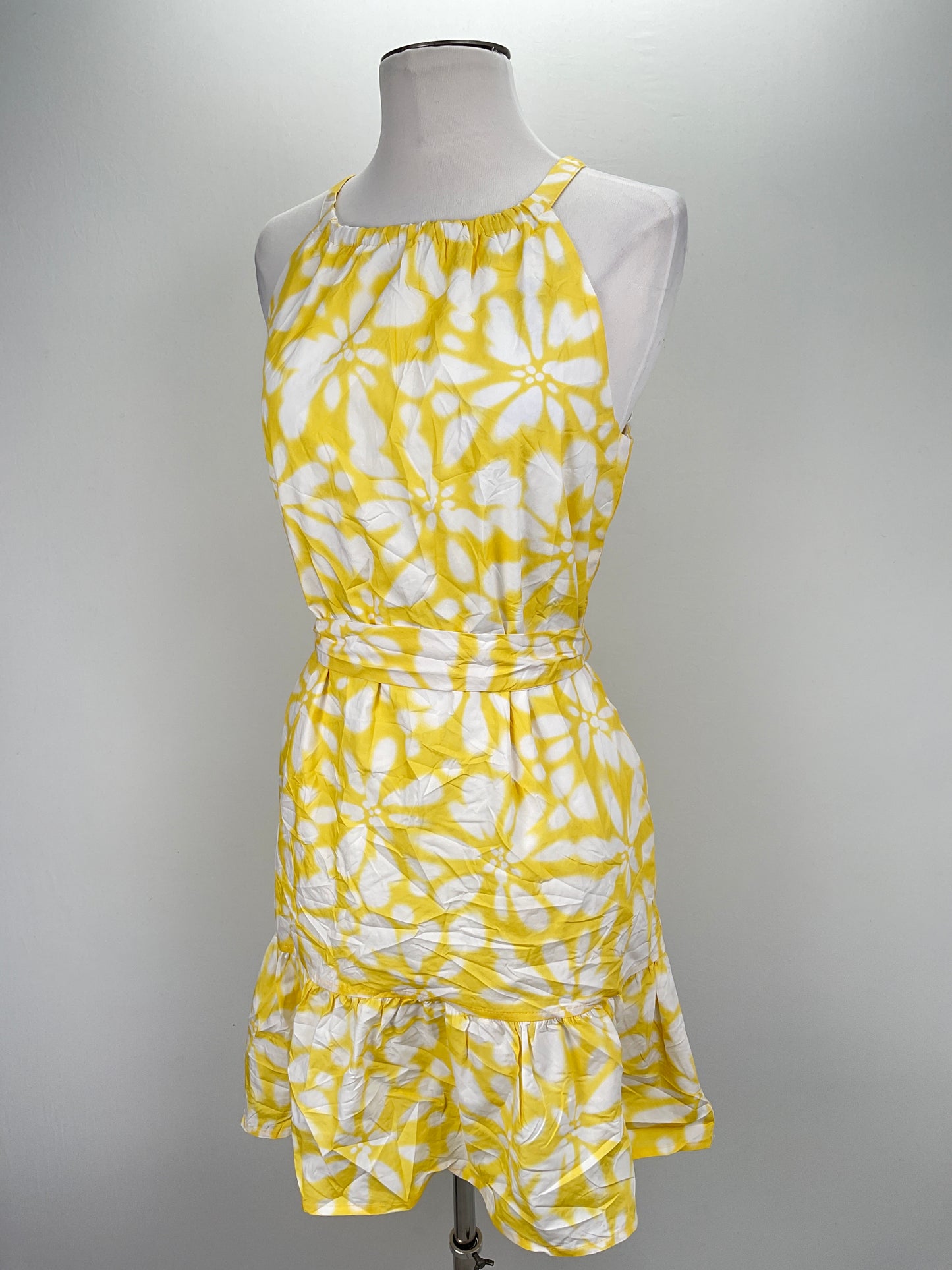 Vestido Amarillo Banana Republic