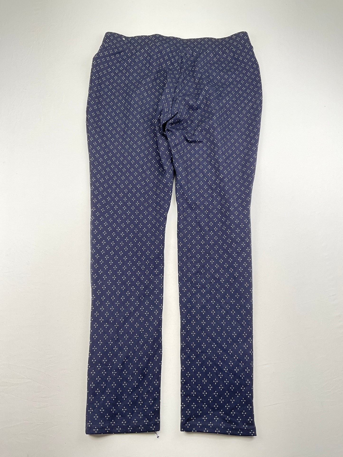 Licra Azul marino Floral Classic