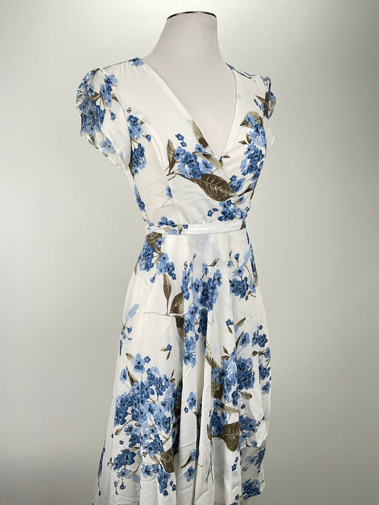 Vestido Blanco Floral Lulus