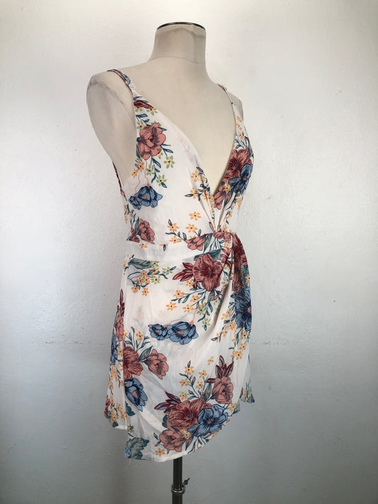 Enterizo Blanco Floral Love J