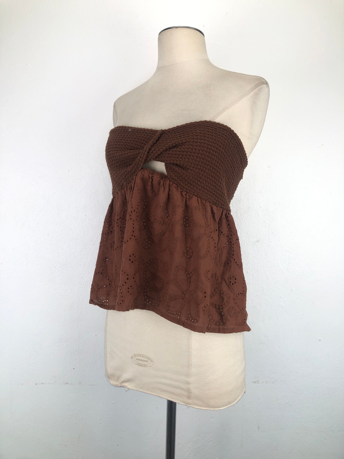 Blusa marron Shein