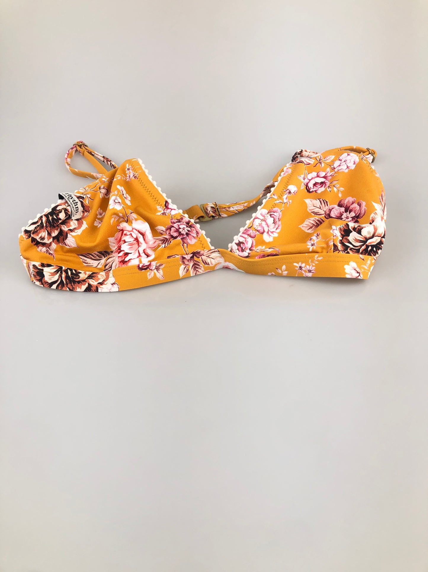 Blusita Traje de Baño Amarillo de Flores Rhythm