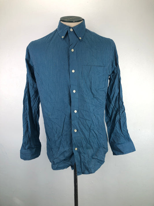 Camisa Turquesa De Rayas Van Heusen