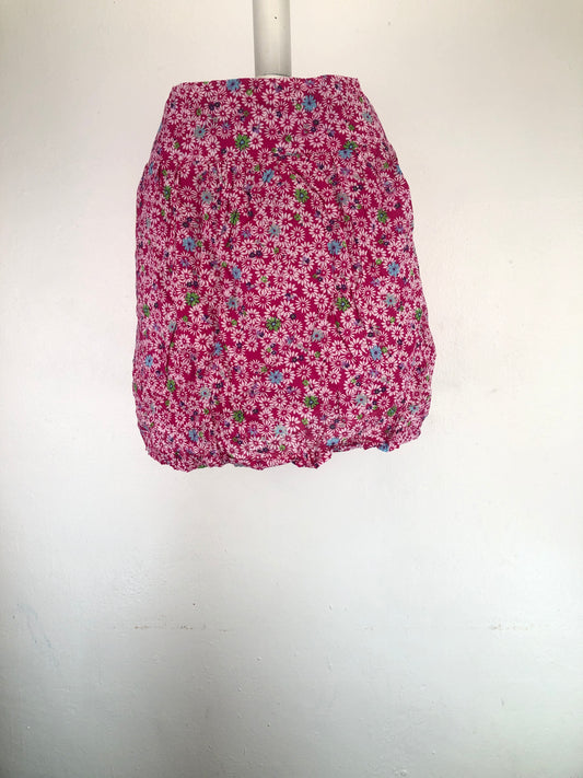 Falda Rosado Floral Old Navy