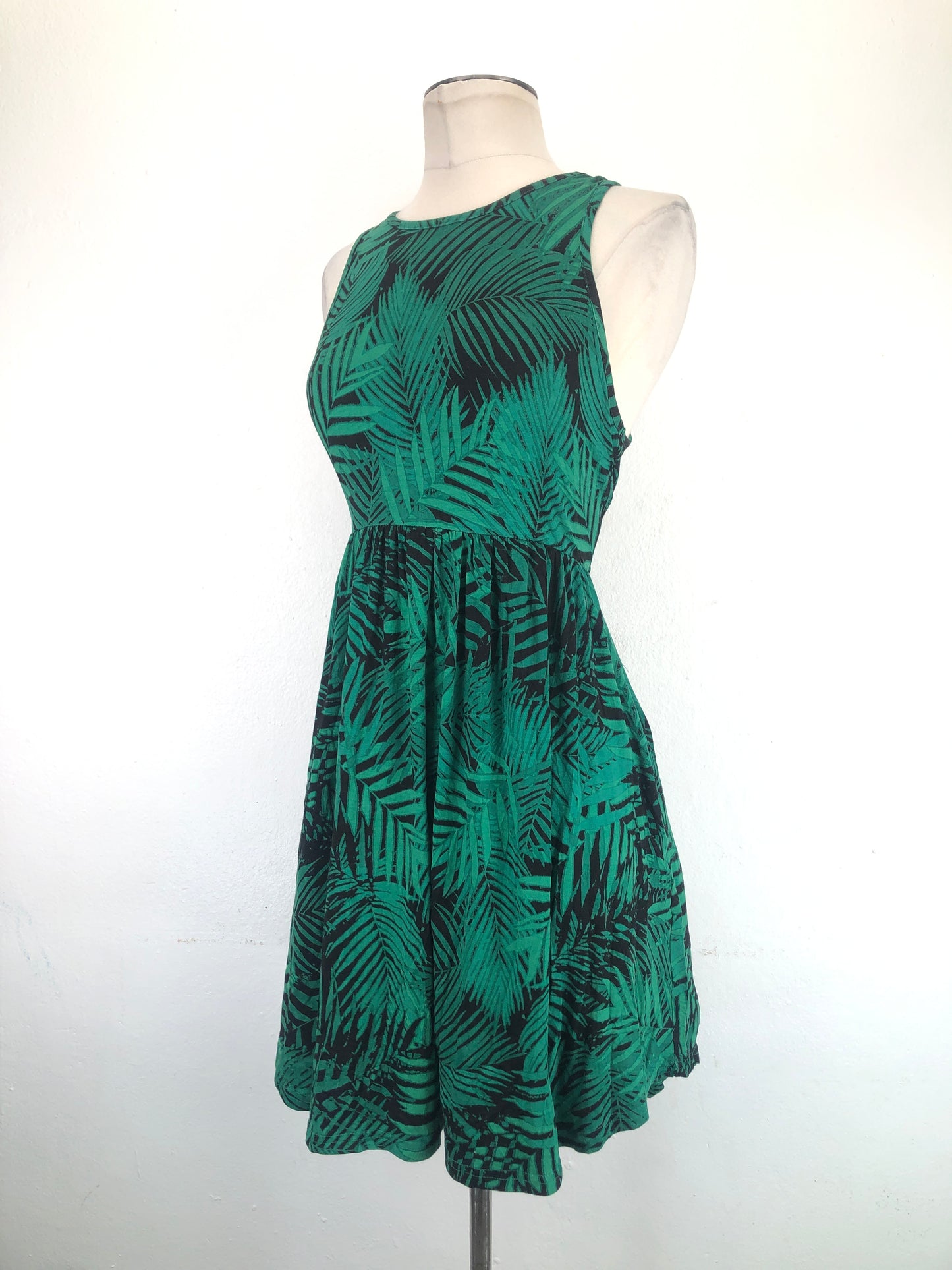Vestido Verde Floral Himone