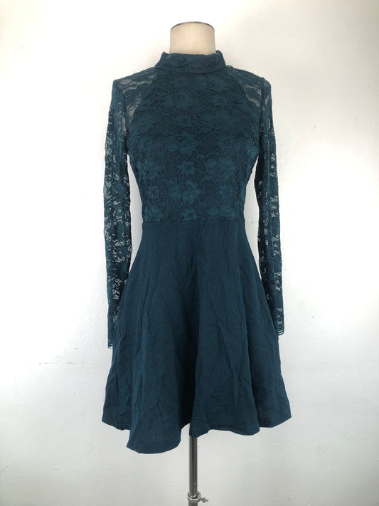 Vestido Floral Verde Lush