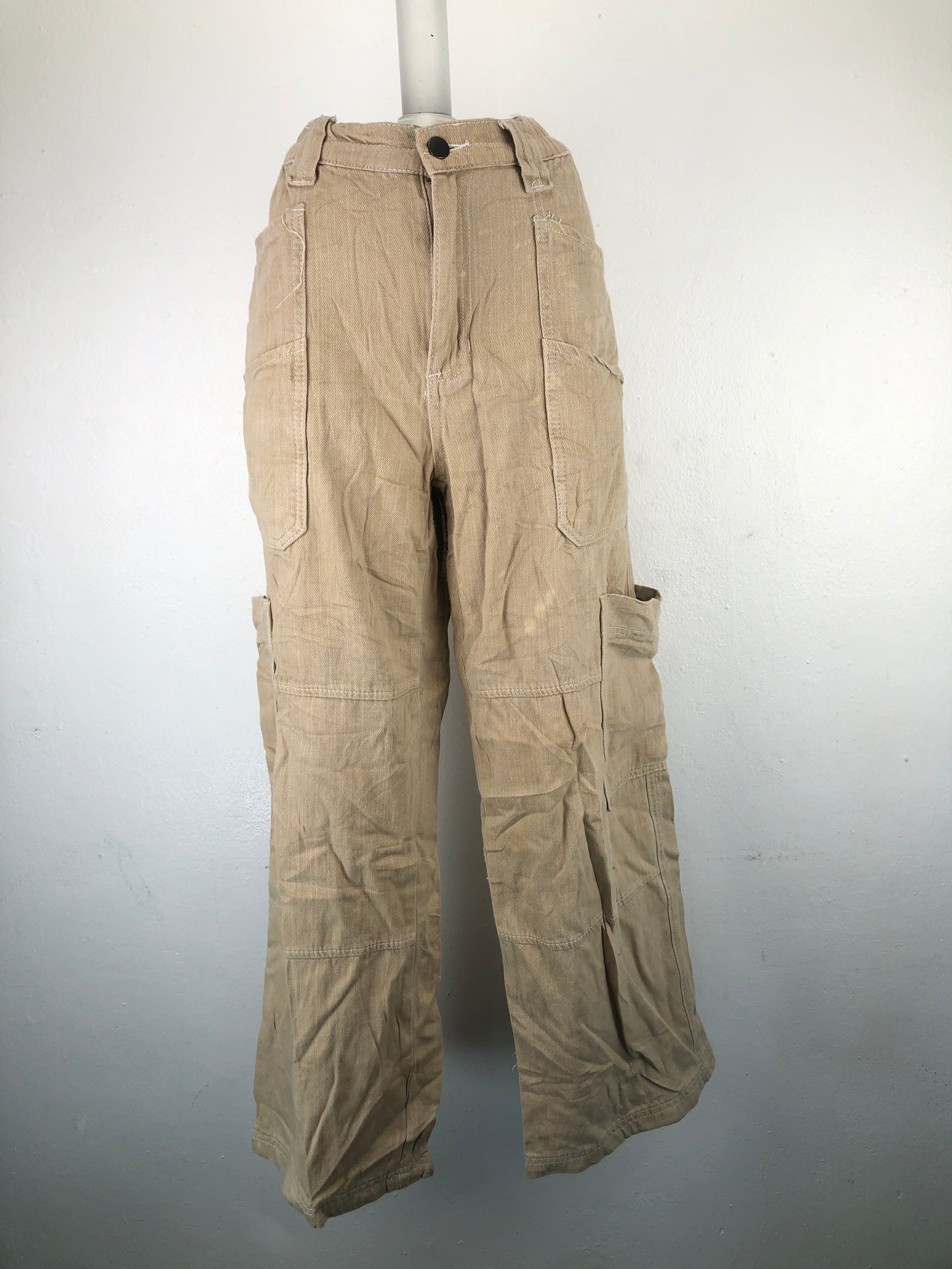 Pantalon Crema Mom Jeans Fashion Nova