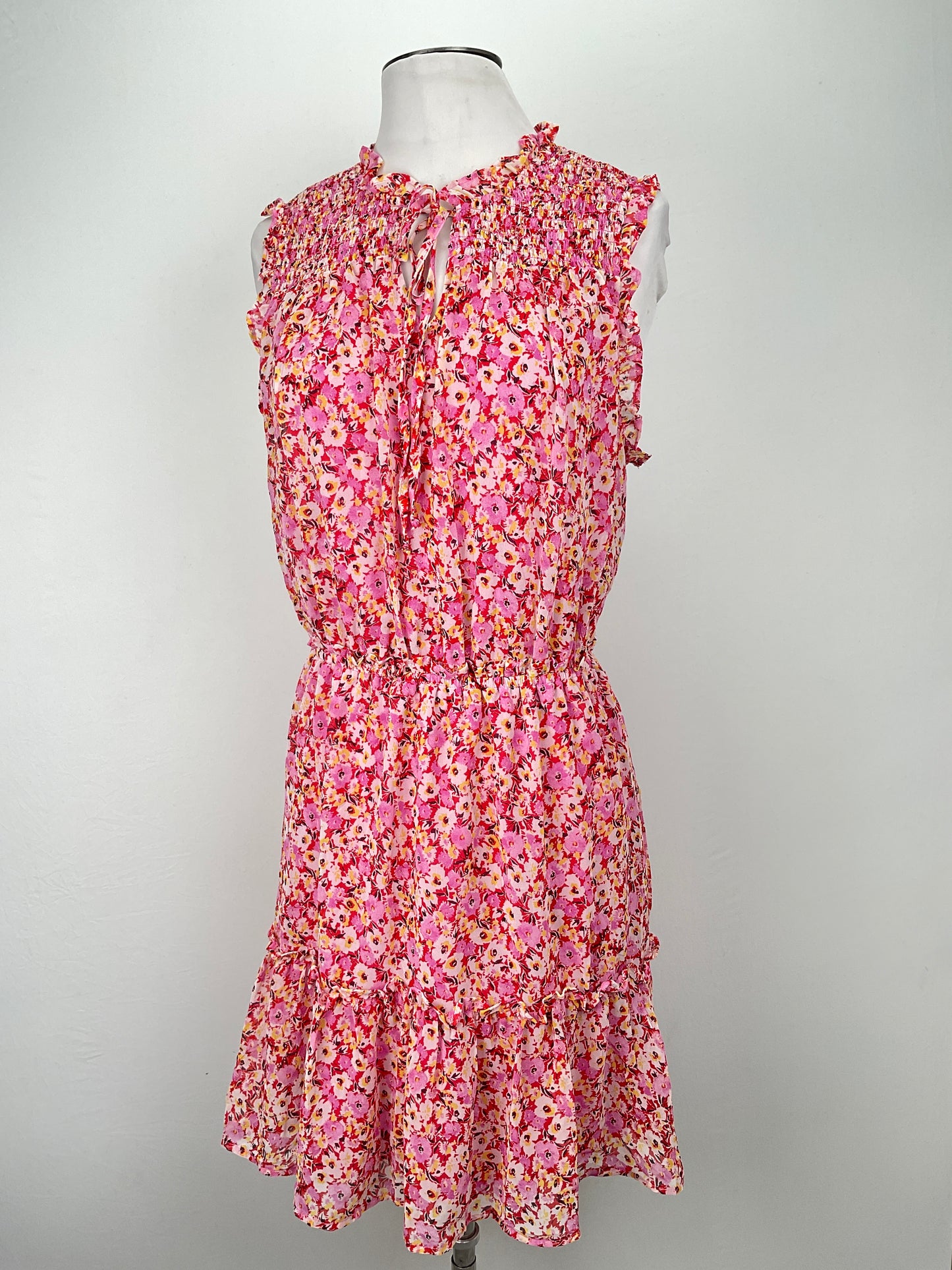 Vestido Rosado Floral Fishbowl