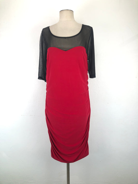 Vestido Rojo Ashley Stewart