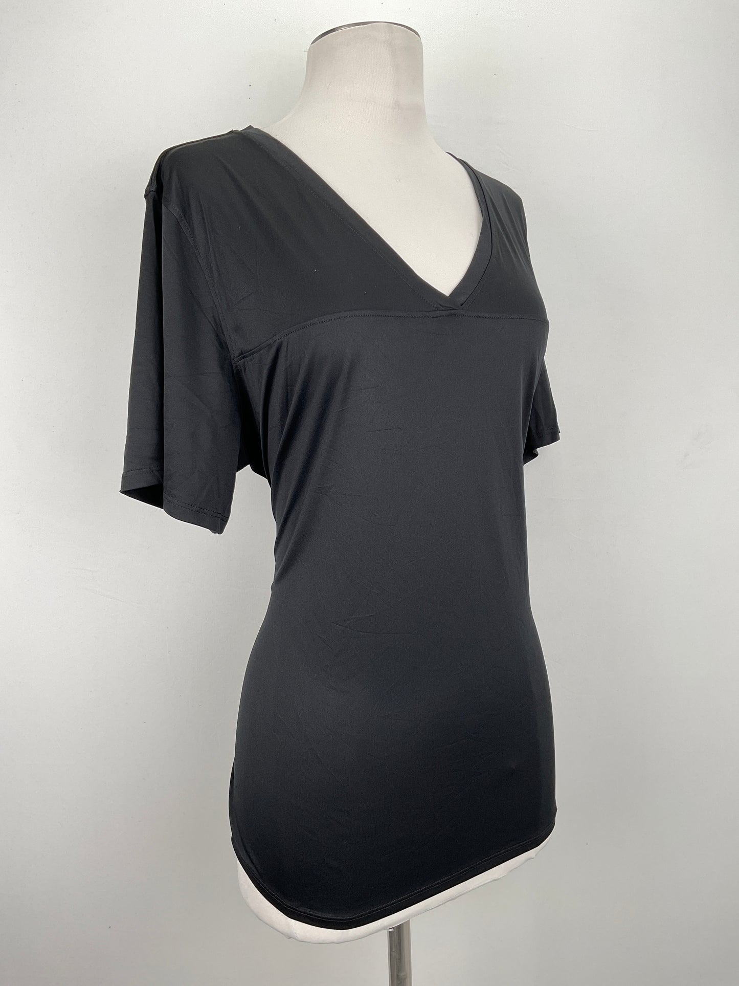Camiseta Negro See Reverse For Care