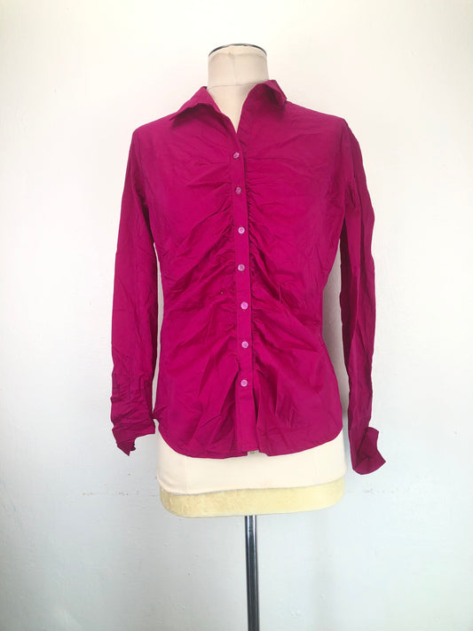 Camisa Rojo vino 7Avenue